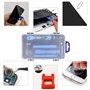 STARVAST Kit Tournevis de Précision Magnétique 115 en 1, Portable Mini Tournevis Outils de Réparation pour Demontage PC Portable