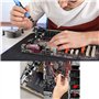STARVAST Kit Tournevis de Précision Magnétique 115 en 1, Portable Mini Tournevis Outils de Réparation pour Demontage PC Portable