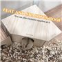 Eyksta Maison Hamster Jouet Hamster Accessoire Habitats pour Petits Animaux pour Hamster Nains Gerbille 20 * 20 * 11.1cm