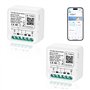 Lot de 2 interrupteurs de lumière intelligents Alexa - 2