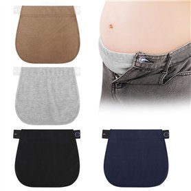 4 Pièces Extensions de Bouton Pantalon Élastique de Maternité