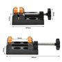 DODUOS 37 Pièces Ensemble de Perceuse à Main Mini Perceuse à Main de Precision Aluminum Mandrin sans Clé Foret Fraise Twist Fore