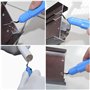 DODUOS Ensemble d'outils d'ébavurage à poignée en métal avec 10 lames de rechange Lame rotative à 360 ° pour imprimantes 3D Méta