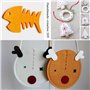 50 Pcs Tissu en Feutre TIMESETL 20 x 30 cm 50 Couleurs Feuilles de Feutre Feuilles Tissus Patchwork Feutrine Loisir Creatif Proj