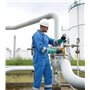 Ansell AlphaTec 58-535B Gants de Travail en Nitrile, Protection Chimique, Liquides et Solvants, Gant Impérméable Très Résistant,