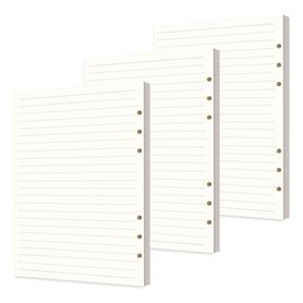 YOYEAH Papier A5 rechargeable ligné sans bordure