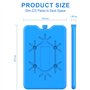 Bangbobi Packs de Glace pour Sacs isothermes - 4 pièces de 200 ML chacune - Éléments de Refroidissement réutilisables Ultra-Minc