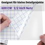 Lya Vinyl Papier Transfert pour Vinyle Adhesif - 30,5 cm x 6 m, Compatible avec Cricut et Silhouette Cameo, avec Grille de Align