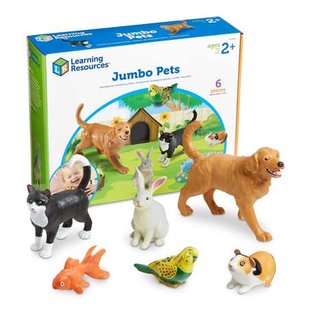 Learning Resources Animaux domestiques géants (6 Animaux domestiques)