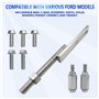 ZKTOOL Outil de Dépose de Poulie de Courroie de Vilebrequin de Moteur, Compatible avec Ford 1.0T ECOBOOST, Outil de Réglage de P