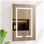 AxisFurn Armoire de Toilette avec éclairage LED