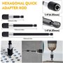 adaptateur de douille universel 1/4"