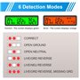 MINSHUXI Testeur de Prise 90-250V Testeur de Circuit Electrique Courant Automatique Détecteur de Tension de Polarité avec LCD Te