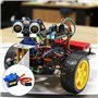 10 x Servomoteur 9G Micro Servo Motor Transmission en métal Haute vitesse Rotation à 360° pour RC Hélicoptère/Avion, Voiture, Ba