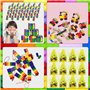 Décoration de fête d'anniversaire pour enfants, blocs de construction, petits cadeaux d'anniversaire, blocs de construction pers