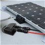 2 Pièce Passe-câble Solaire en ABS