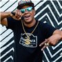 GIGIIS Colliers et Bagues Hip Hop pour Homme Femme 80's 90's Deguisement Accessoires Rappeur Dollar/Boss Sign Chaîne Plaqué Or B