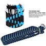 MINSHUXI 4Pcs Tendeurs Elastique Crochets 200X3CM Sandow Elastique Réglables Corde Elastique Elastique Plate Tendeur pour Vélo M