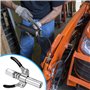 Pompe a Graisse, Graisseur Manuelle, Embout Pompe a Graisse avec Flexible 30cm et M6 M8 M10 Graisseur a Visser pour Tous Les Typ