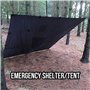 Poncho de Pluie Imperméable 3 en 1 Imperméable Polyvalent Léger Respirant Housse Cape, Vestes Pliables et Réutilisables avec Cap