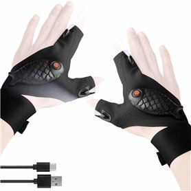 LULUWA Gants LED avec des Lumières Cadeau Homme