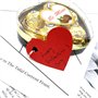 Lot de 100 étiquettes cadeaux en forme de cœur avec cordon de 10 m, étiquettes en papier kraft, adaptées pour la Saint-Valentin,