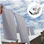 20 Pièces Clips de Câble en Acier Inoxydable 304, Serre-Câble M2, Pinces De Câble Métalliqu pour Câble Métallique, pour Serre-câ