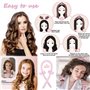 bandeau pour cheveux longs et moyens (ros