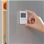 4Pcs Minuteur De Cuisine Numérique Mini minuteur de Cuisine magnétique LED Compte à rebours pour Cuisiner, Jouer, Cuisiner, Fair