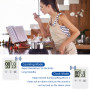 4Pcs Minuteur De Cuisine Numérique Mini minuteur de Cuisine magnétique LED Compte à rebours pour Cuisiner, Jouer, Cuisiner, Fair