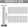 6 x 40 mm en Acier Inoxydable 304 pour Étagères