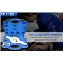 ZKTOOL Outils de Maintien Amortisseur de Vibration Moteur, Compatible avec V-W Au-di Skoda 1.8L 2.0L TFSI TSI EA888, OEM T10531,