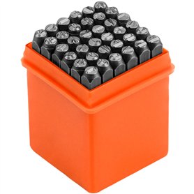 36PCS 4mm Lettre à Frapper