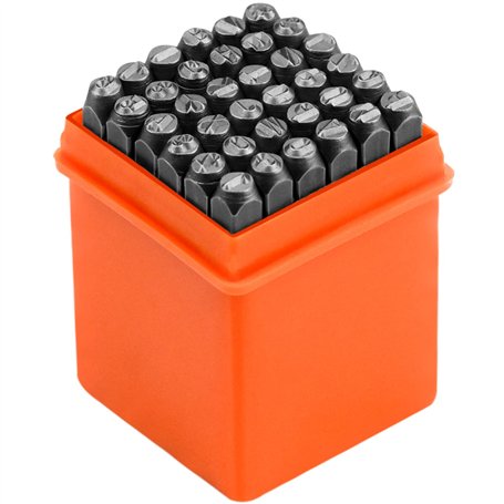 36PCS 4mm Lettre à Frapper