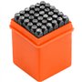 36PCS 4mm Lettre à Frapper
