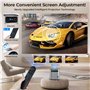 YUZINO Videoprojecteur 4K Supporté【Focus électrique & Correction trapézoïdale & Zoom】 15000L Natif 1080P WiFi Bluetooth Projecte