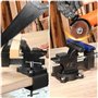ZTUKOMN Étau de table rotatif à 270° - Envergure de 110 mm - 2 en 1 - Multifonction - Haute performance - Noir