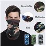 TRKETK 4 Pièces Couvre-chef Multifonctionnel, Masque Facial pour Hommes et Femmes Cagoules Multifonctions Coupe-Vent Cache-Cou É