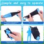 BLUESEABUY Main Lancer Parachute Jouet Set Paquet de 10 Jouets de Parachute Main Lancer Parachute Jouet Set Jeux Exterieur Jouet