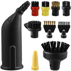 NathrBTV Lot de 10 Accessoires pour Karcher Nettoyeur Vapeur