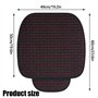 Aoreun Coussin d'assise universel pour siège avant, 60 x 49 cm, antidérapant, doux et respirant, anti-poussière, pour siège auto