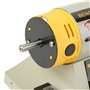 Meuleuse d'angle électrique,Polisseuse Electrique pour Bois, machine de polissage de tampon de 220V 350W Benchtop pour moteur de