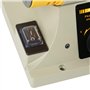 Meuleuse d'angle électrique,Polisseuse Electrique pour Bois, machine de polissage de tampon de 220V 350W Benchtop pour moteur de