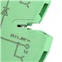 Module de Relais à Semi-Conducteurs, MRD-060D2 Relais à Semi-Conducteurs DC Ultra-Mince Entrée 6.2mm 4-32V DC Module Relais Stat
