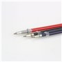10pcs 0.5mm gel encre stylo à bille plomb Noir Bleu Rouge papeterie puissance bleu