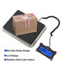 CDZHLTG Balance Postale Numérique 200 kg, 440 lb Plateforme de Pesage de Colis avec Fonction Hold/Tare, Balance dexpédition avec