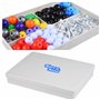Kare & Kind Maquette de Chimie Organique de 240 pièces pour d’Enseignants et d’étudiants – 86 atomes, 153 Liens, 1 Outil pour en