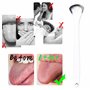 Kare & Kind 3x Gratte-langues - Nettoyants en acier inoxydable de haute qualité avec un transport léger - Pour la maison et les 