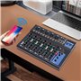 Table De Mixage Professionnelle Console Audio 7 Canaux Table De Mixage Professionnelle Table De Mixage Audio 7 Canaux Pour Réuni