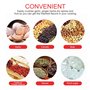 DEWIN Mortier Pilon, Pilon Mortier Mortiers et Pilons Cuisine Main Manuel Bois Ail Gingembre épices Mortier Pilon Ensemble Broye